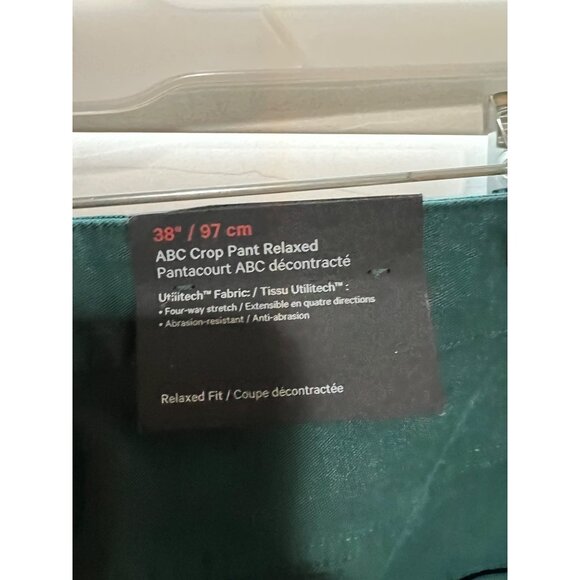 Lululemon‎ ABC Men’s Green Pants  - NWT Size 38 - Picture 5 of 5